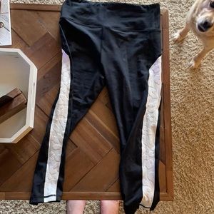 White Leopard Strip Light n Tight Hi-Rise 20"